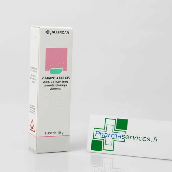Arrêt de commercialisation Pommade Ophtalmique vitamine A DULCIS